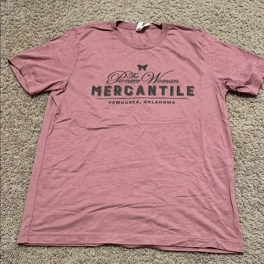The Pioneer Woman Mercantile Pink T-Shirt